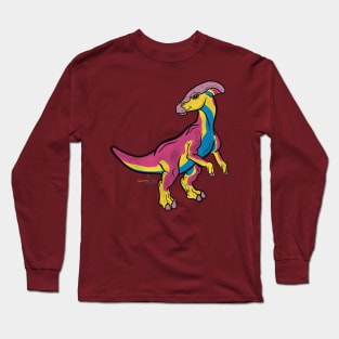 .Pansexusaurolophus/Parasaurolophus - Pansexual Pride Long Sleeve T-Shirt